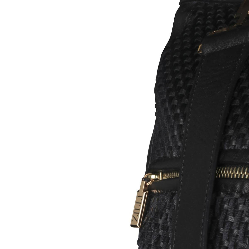 Zilli Black Calfskin Messenger Bag