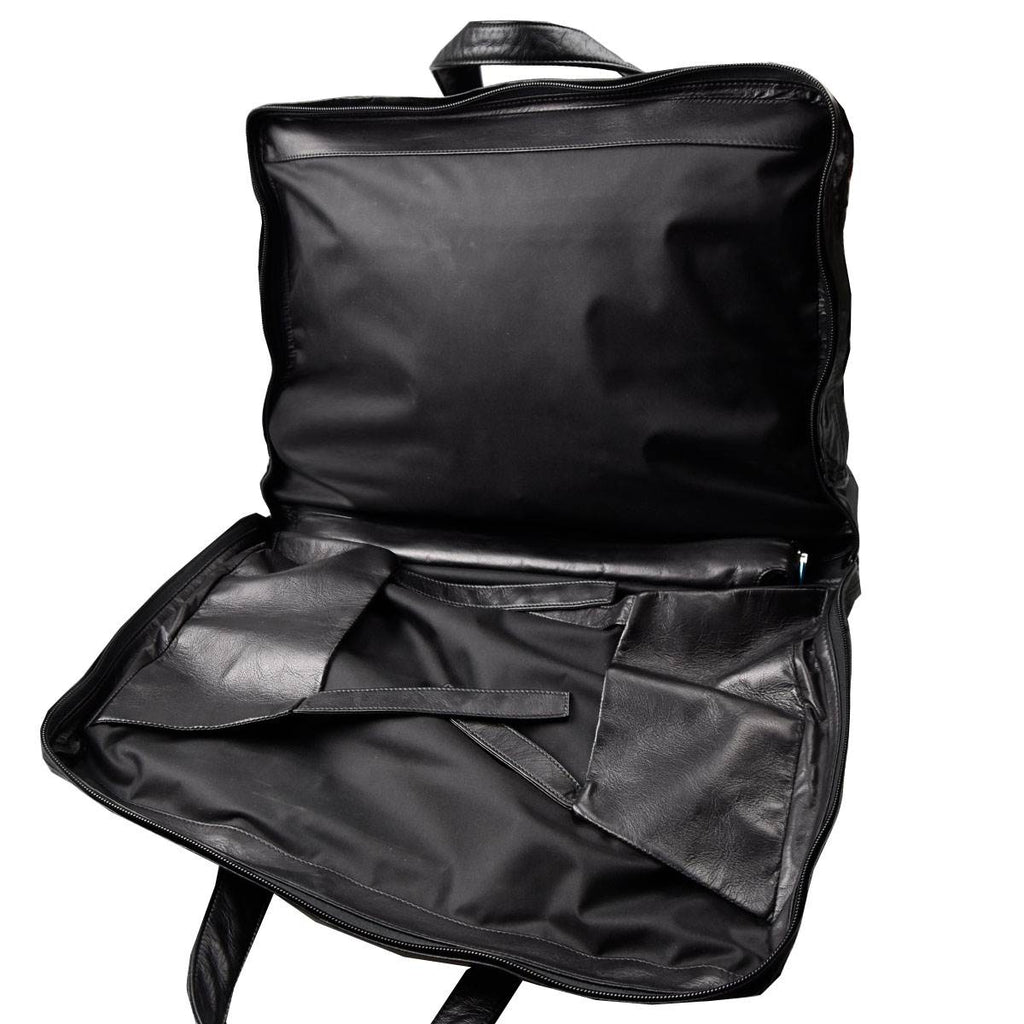 Zilli Black Leather Briefcase