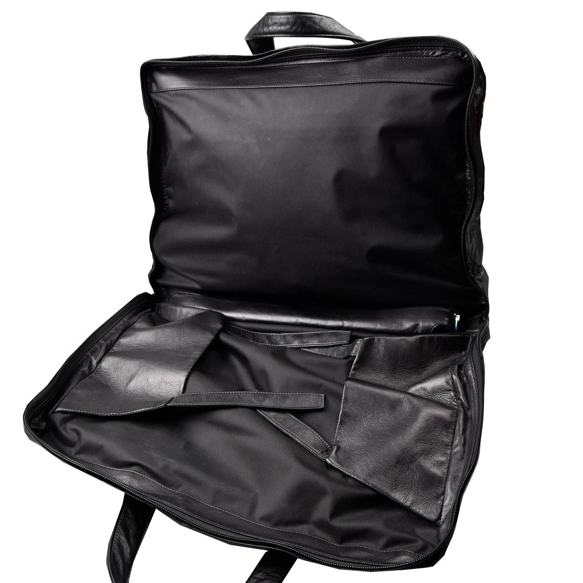 Zilli Black Leather Briefcase