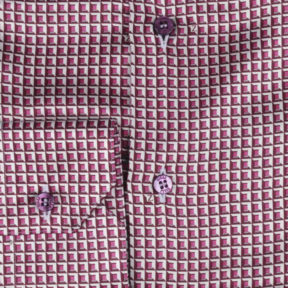 ZILLI Multicolor Silk Shirt