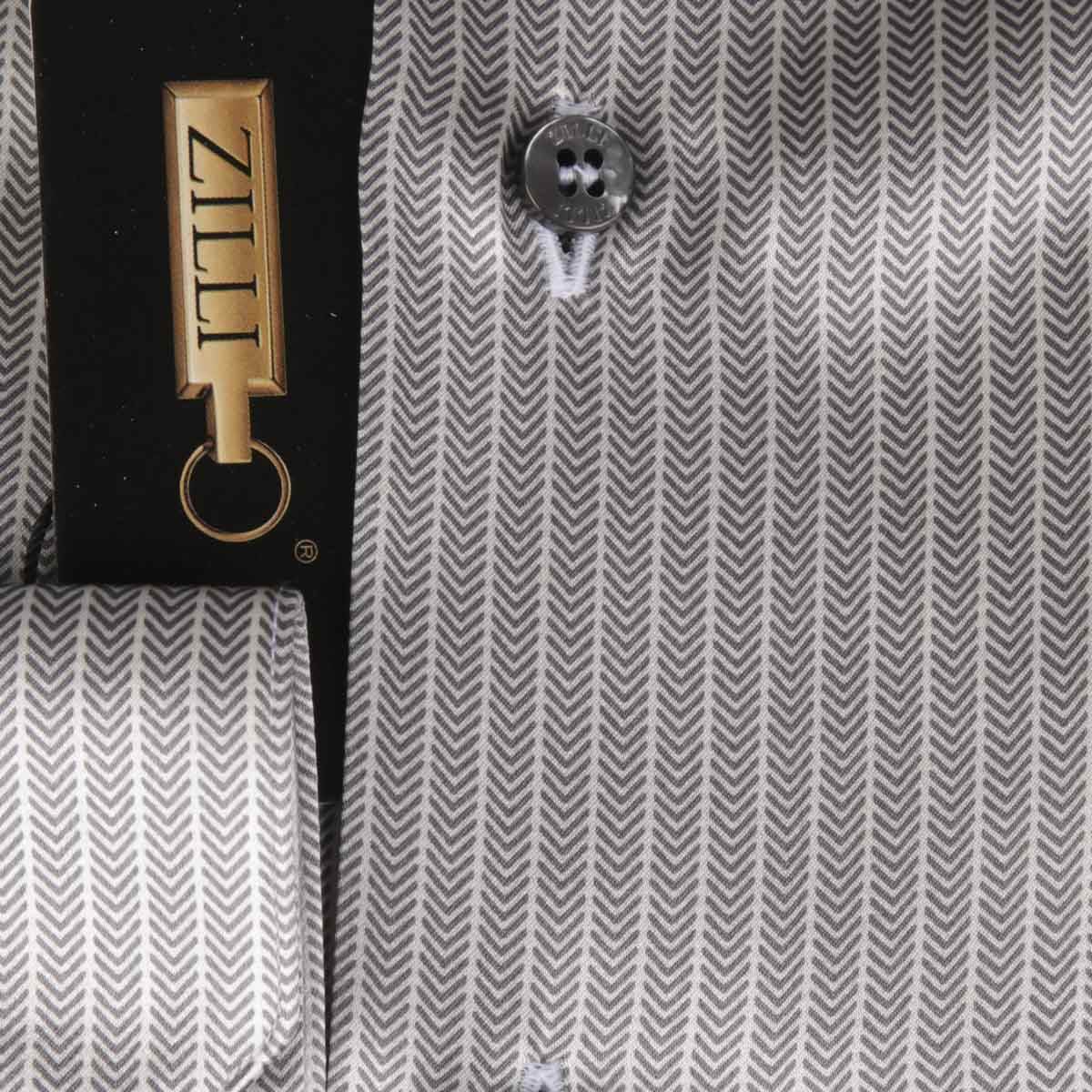 Zilli ZILLI Gray Silk Shirt Gray 001