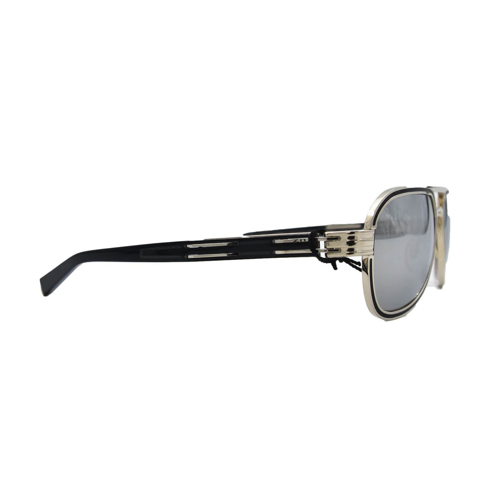 ZILLI Silver Titanium Acetate Sunglasses