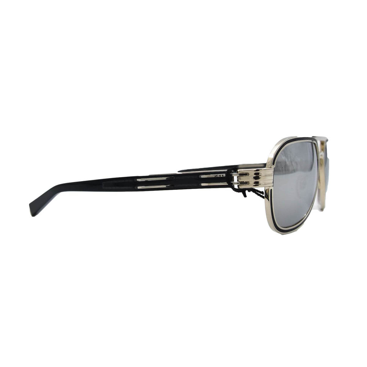 ZILLI Silver Titanium Acetate Sunglasses