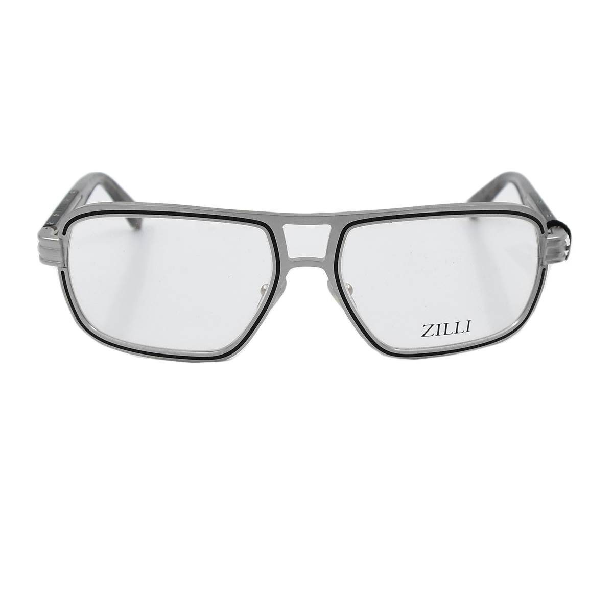 Zilli Zilli Silver Titanum Acetate Sunglasses Silver 000