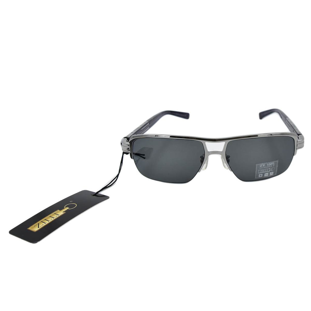 Zilli ZILLI Silver Titanium Acetate Sunglasses Silver 000