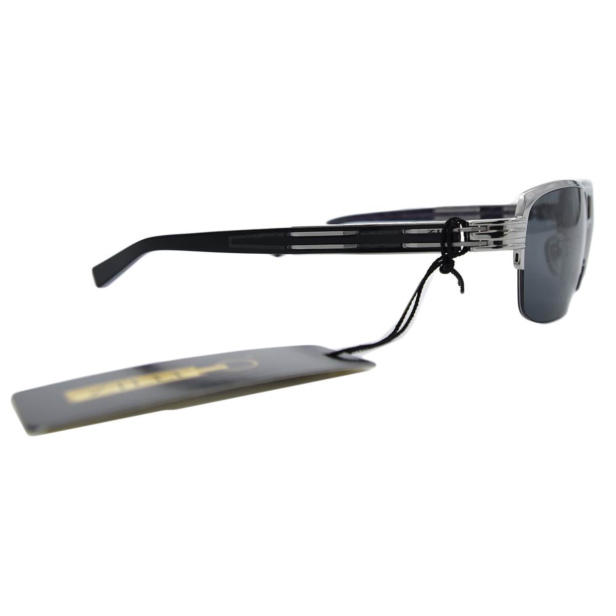 ZILLI Silver Titanium Acetate Sunglasses