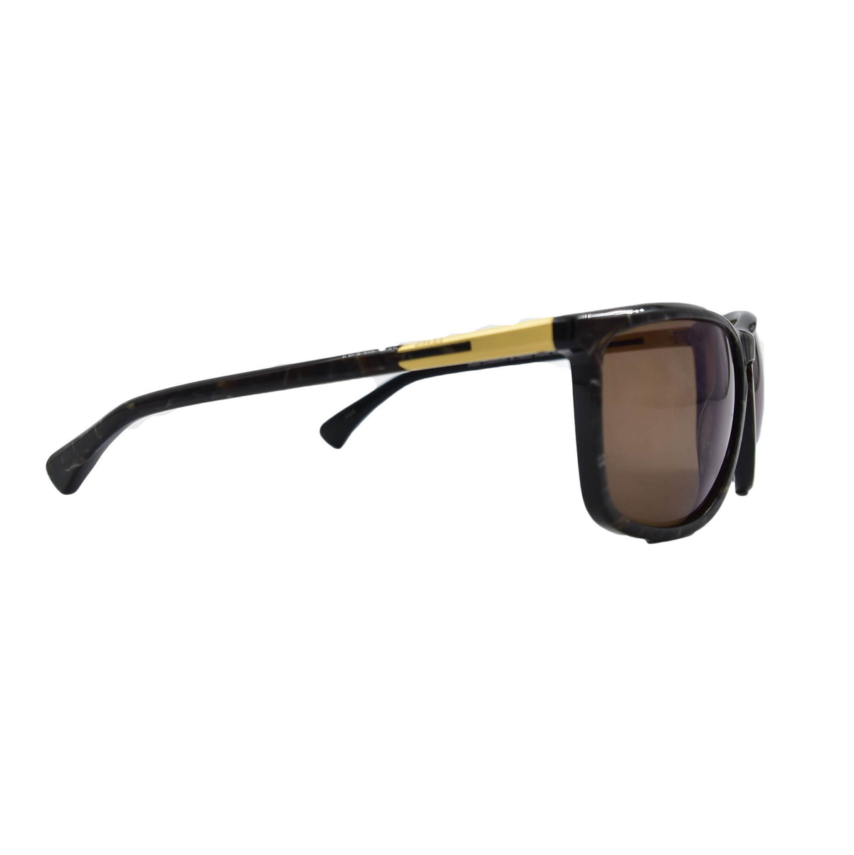 ZILLI Brown Titanium Acetate Sunglasses