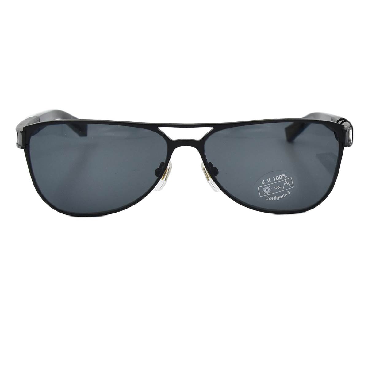 Zilli ZILLI Black Titanium Acetate Sunglasses Black 000