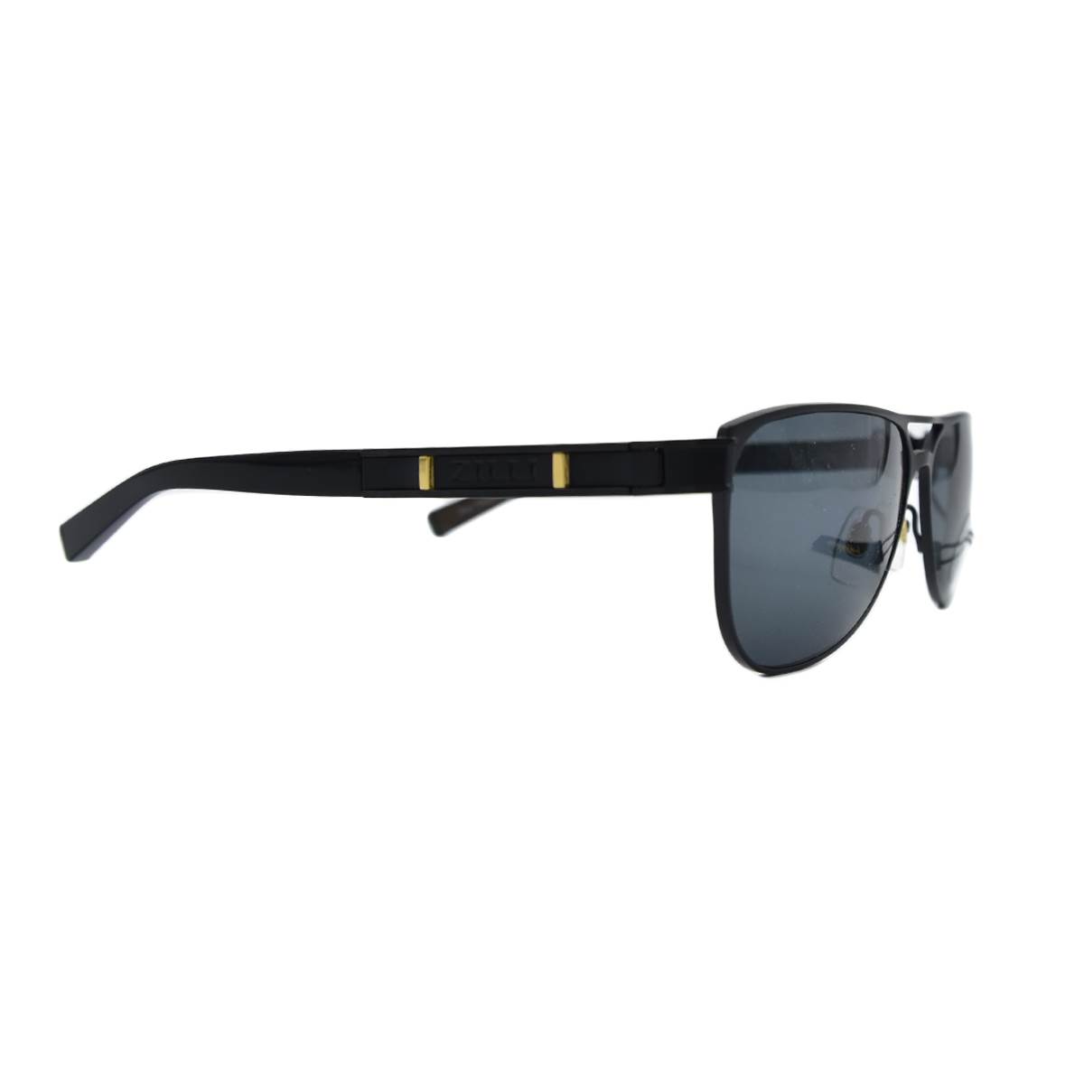 ZILLI Black Titanium Acetate Sunglasses