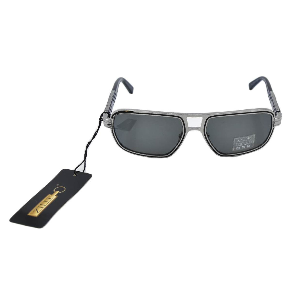 Zilli ZILLI Silver Titanium Acetate Sunglasses Silver 000