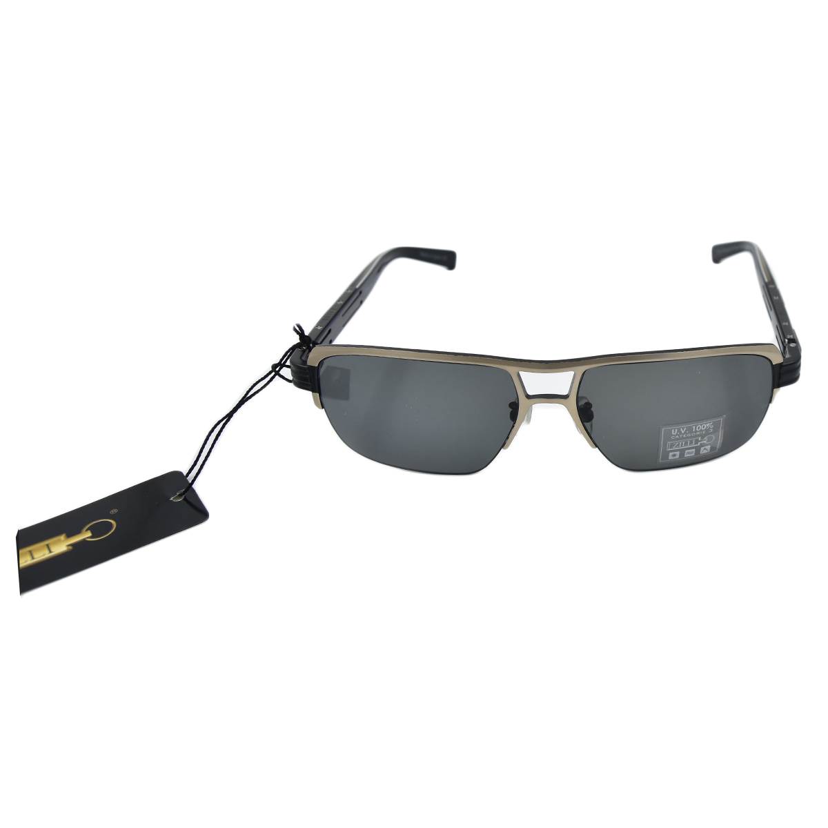 Zilli ZILLI Beige Titanium Acetate Sunglasses Beige 000