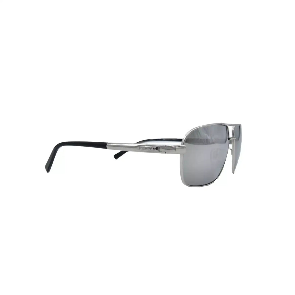 ZILLI Silver Titanium Acetate Sunglasses