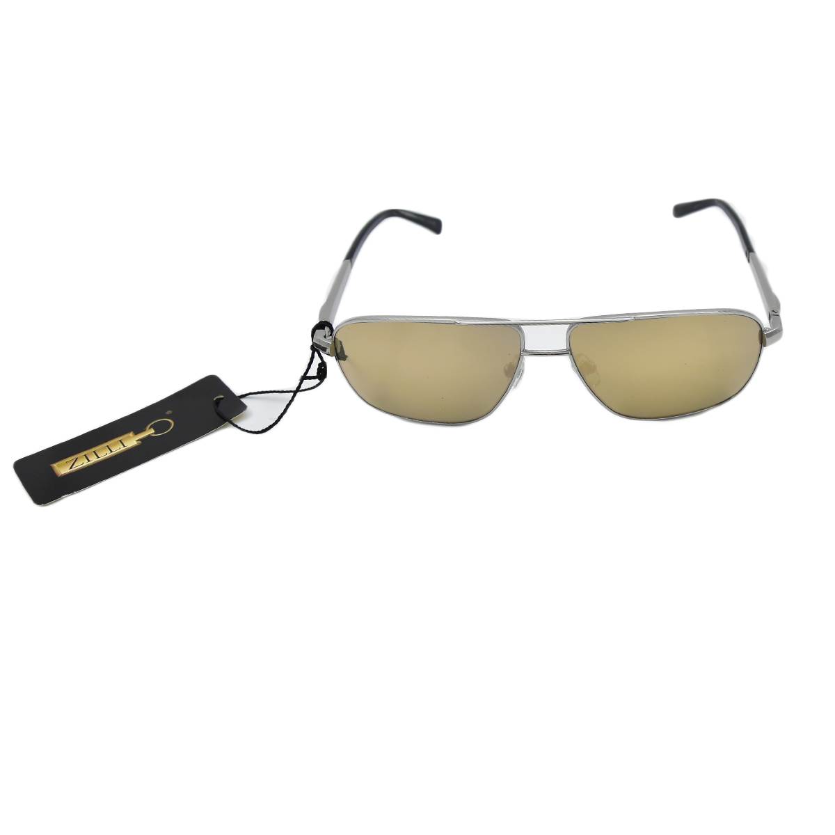 Zilli ZILLI Silver Titanium Acetate Sunglasses Silver 000