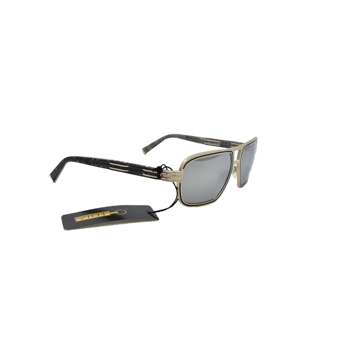 Zilli ZILLI Beige Titanium Acetate Sunglasses Beige 001