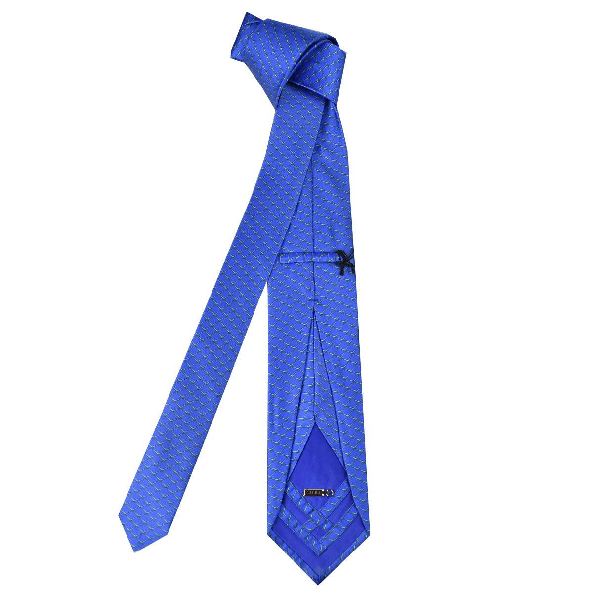 Zilli ZILLI Blue Green Silk Tie Blue/Green 001