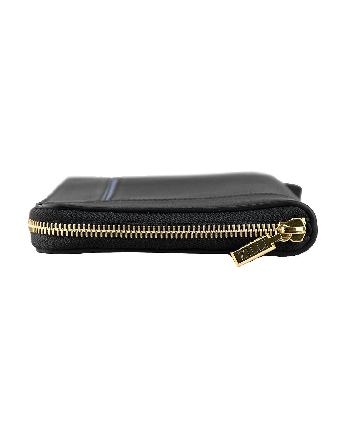 Black wallet for man, in calfskin – Kiton Europe