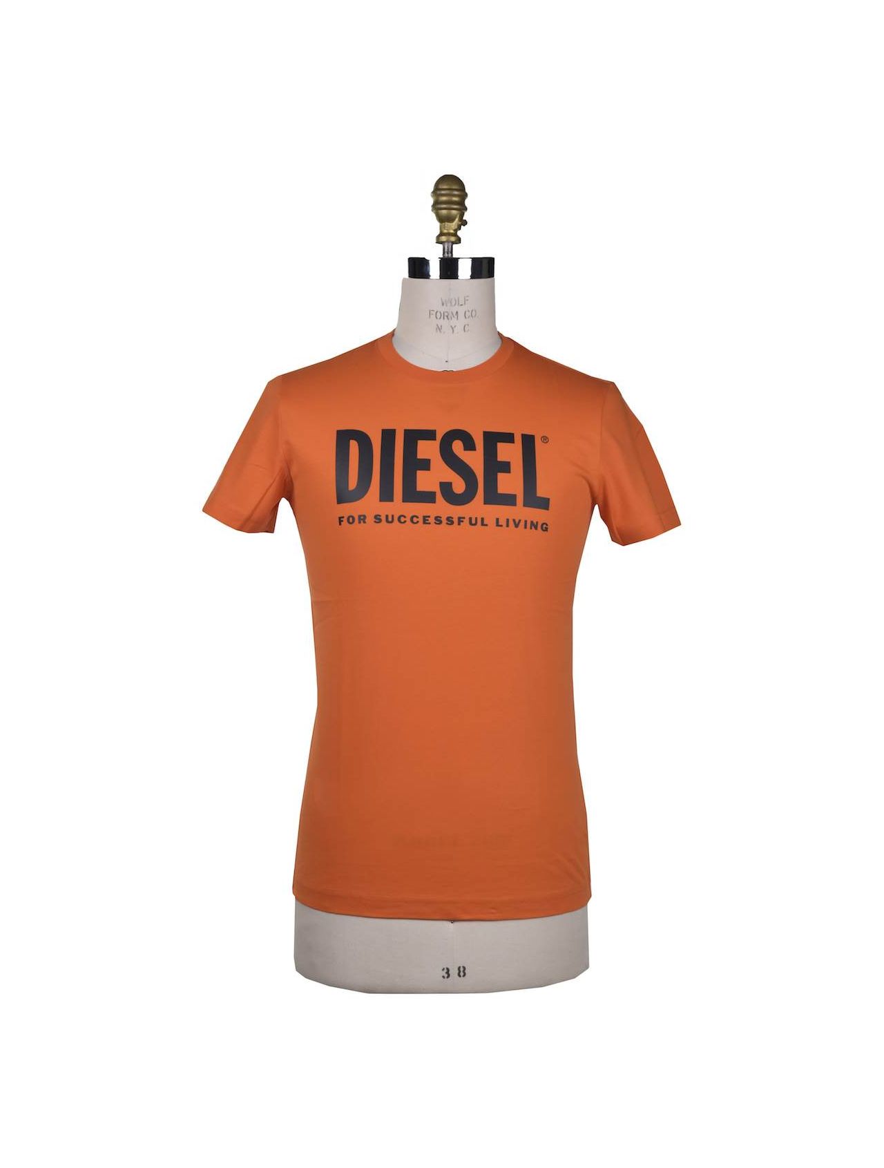 Orange Cotton T-shirt