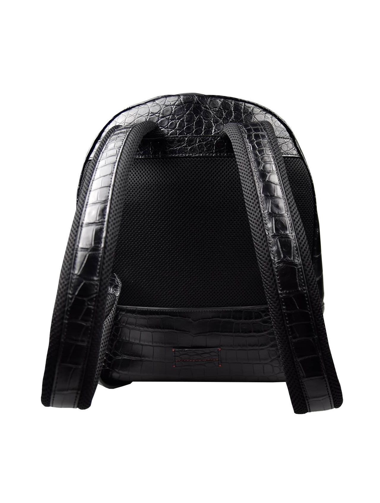 Kiton Nylon Calf Leather and Crocodile Backpack – Top Shelf Apparel